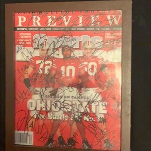 Ohio State Autographed Sports Illustrated Cover